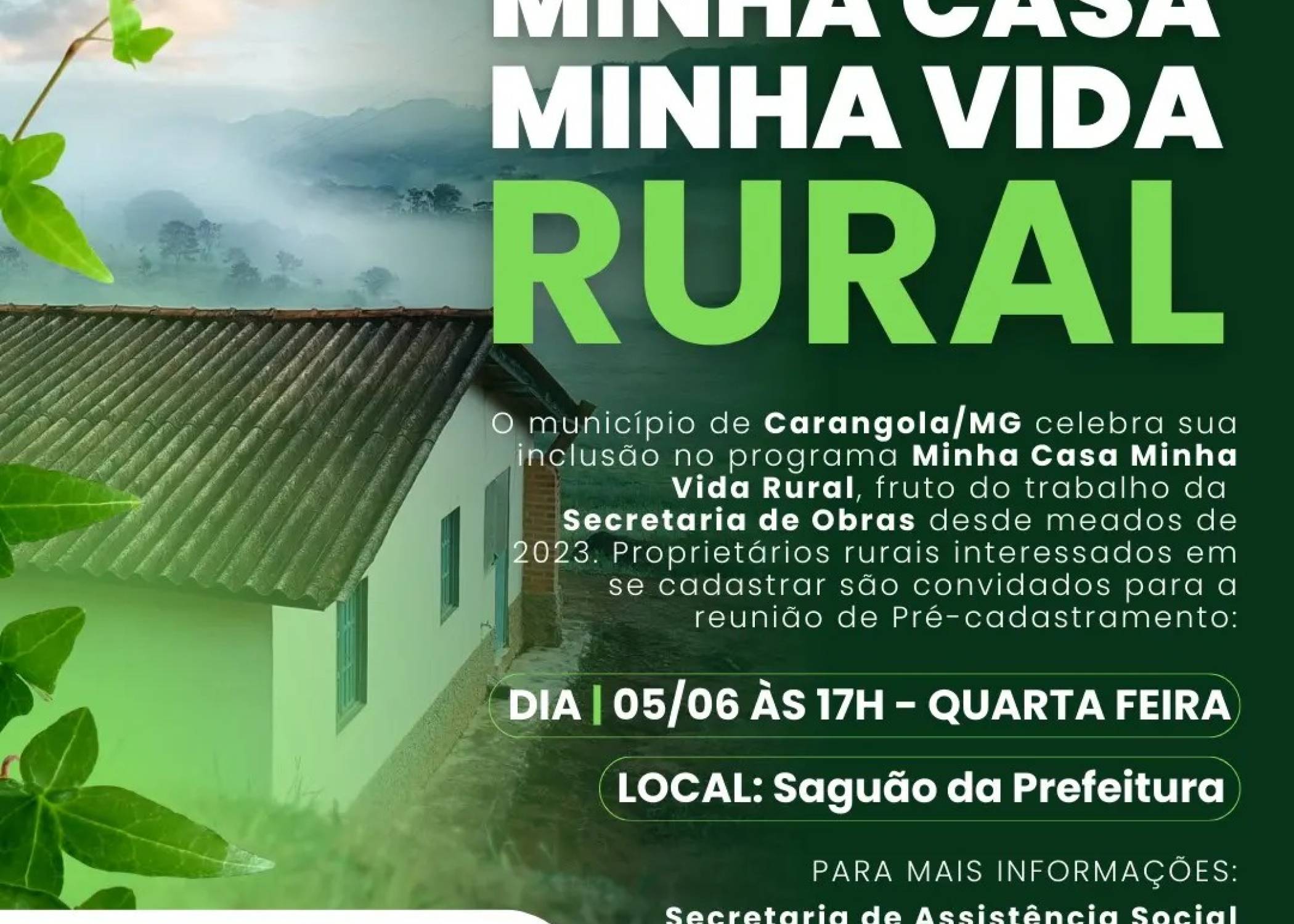 Minha casa minha vida rural